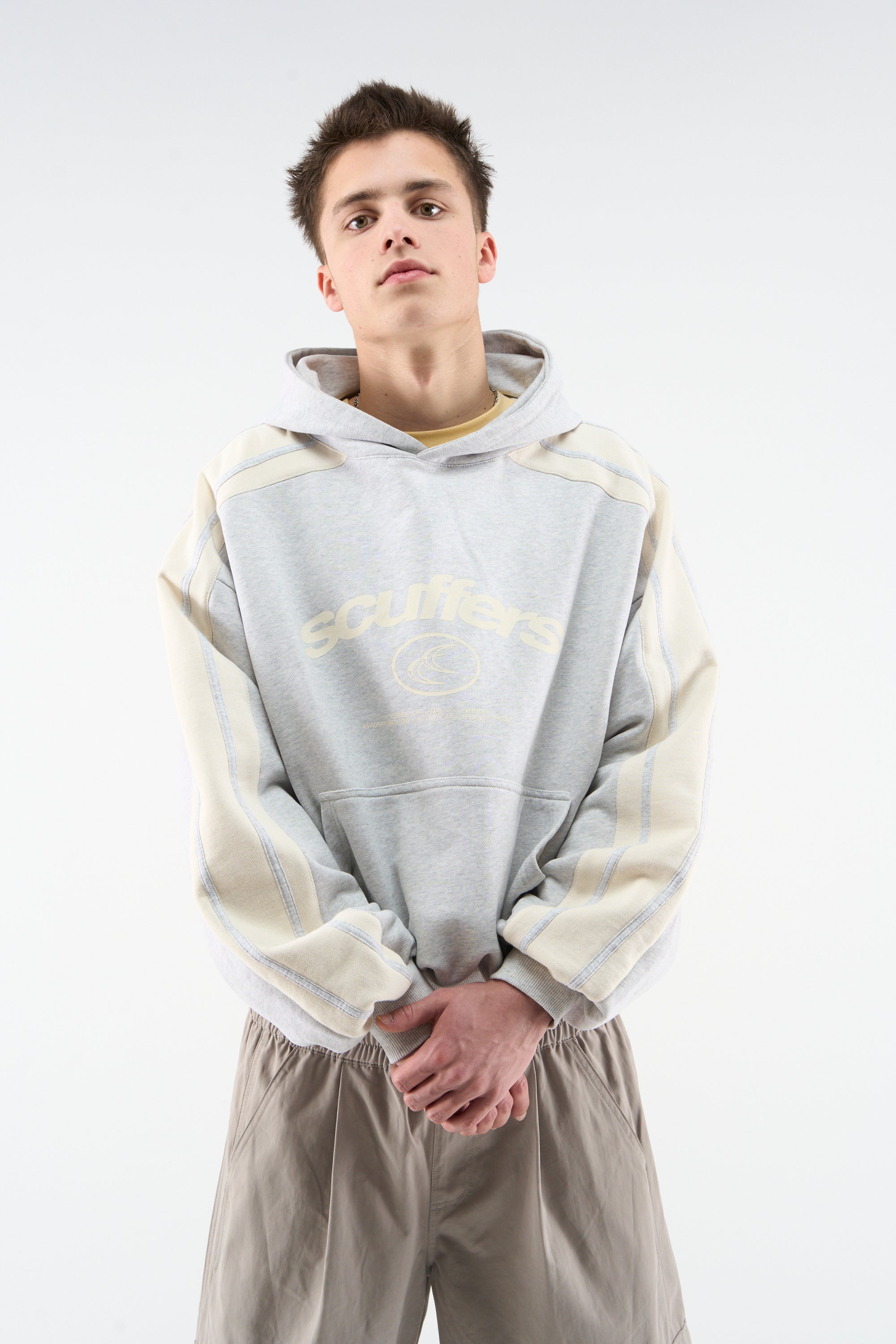 Effortless Light Grey Hoodie